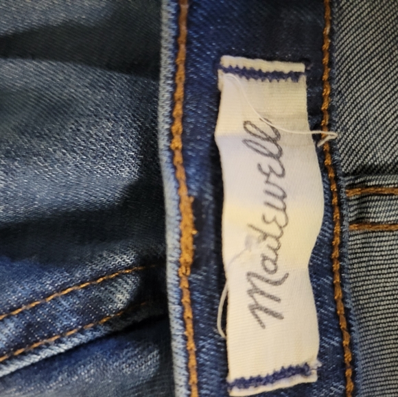 Madewell 10" High Rise Skinny Jeans Size 27T - Picture 6 of 12